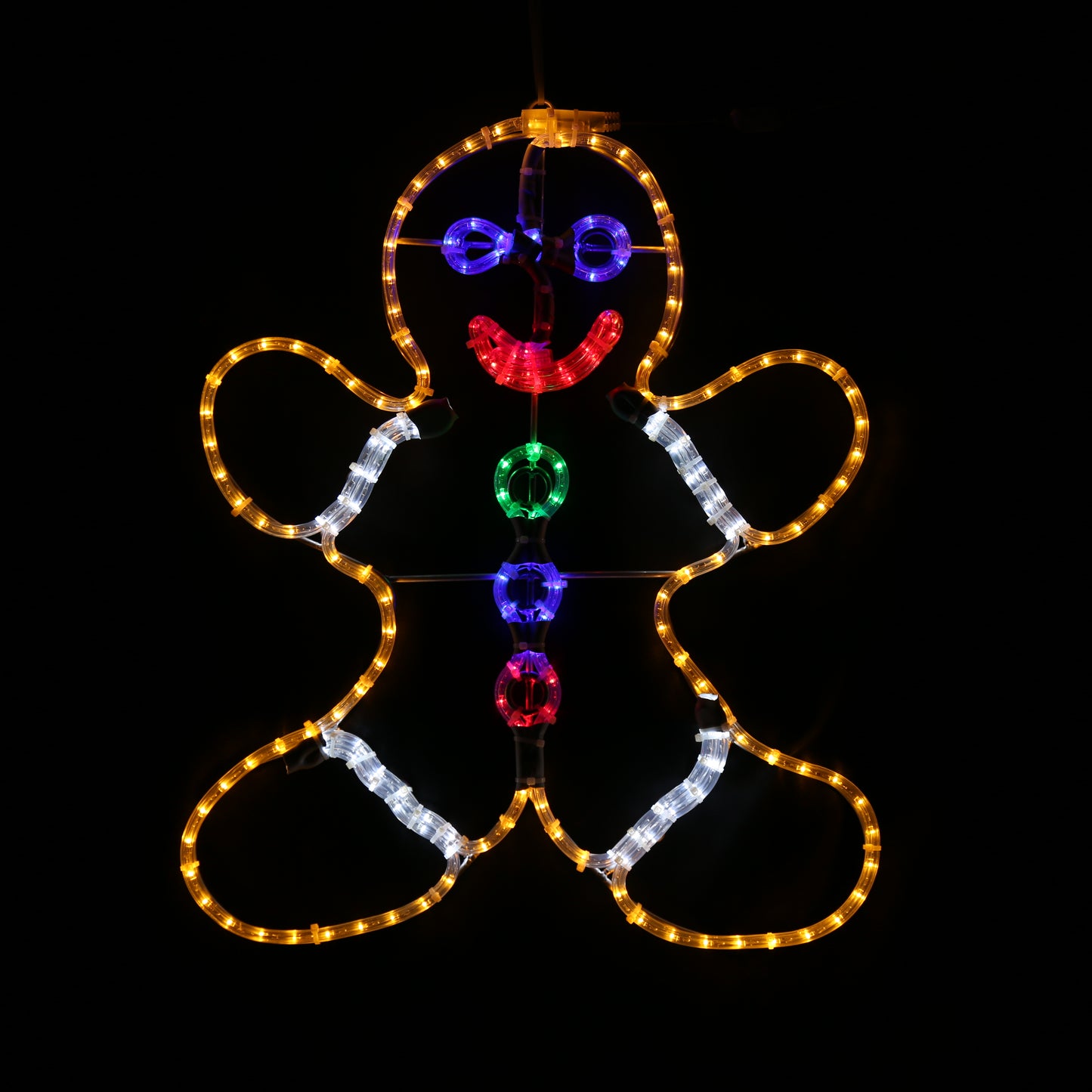 Gingerbread man - Χριστουγεννιάτικο φωτιστικό εξωτερικού χώρου - 90x110 cm