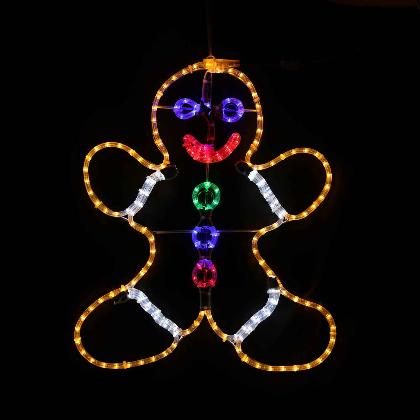 Gingerbread man - Χριστουγεννιάτικο φωτιστικό εξωτερικού χώρου - 90x110 cm