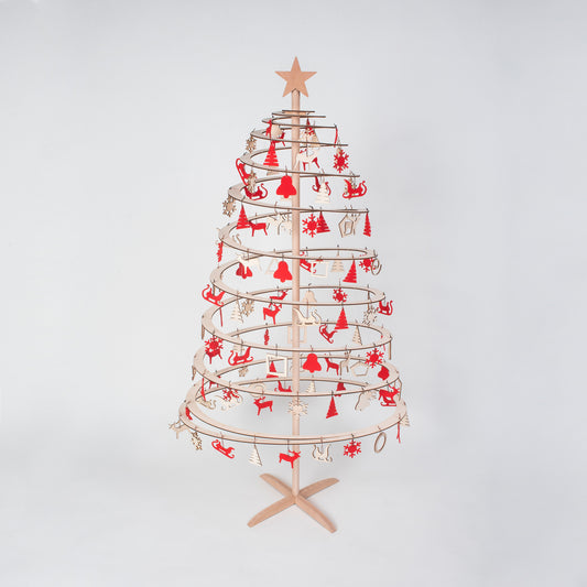 Μεγάλο σετ διακόσμησης οβάλ mix