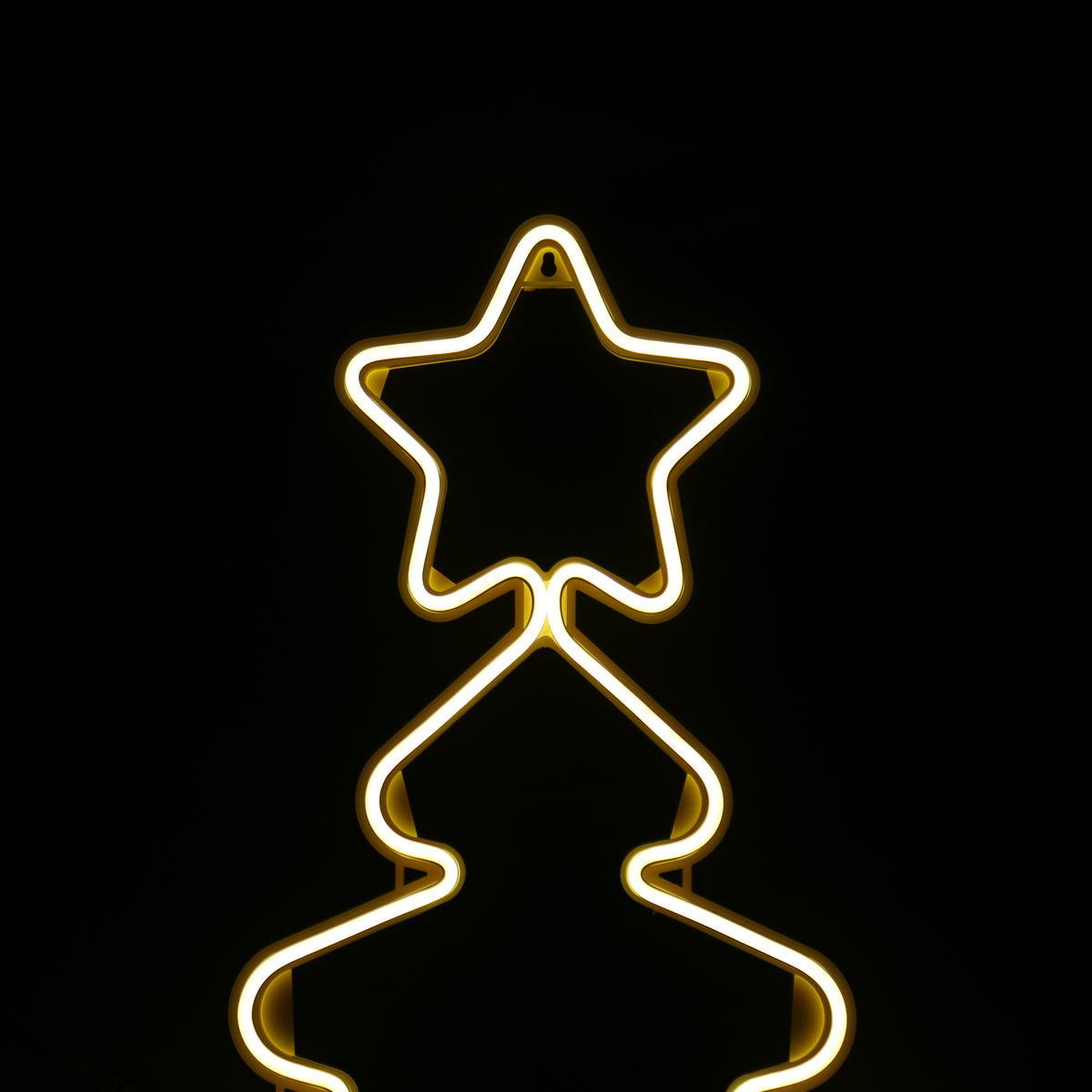 Neon Christmas Tree 52x43 cm - Warm white - Santa's Light Shop