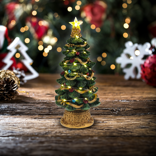 Χριστουγεννιάτικο δέντρο με LED φωτισμένο - Σκηνή Χριστουγεννιάτικου Χωριού