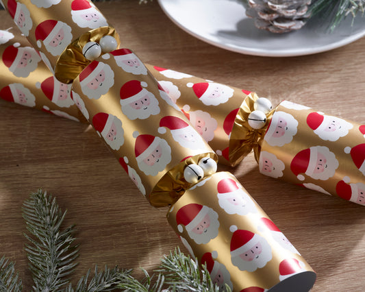 Racing Santa crackers from Robin Reed