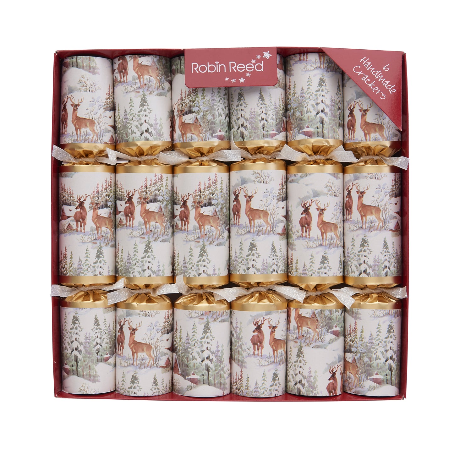 Deer Christmas - Crackers from Robin Reed - Santa's Light Shop
