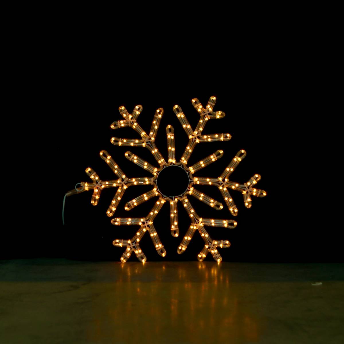 Christmas Snowflake 55x55cm With Remote Control And Smart LED - Santa's Light Shop