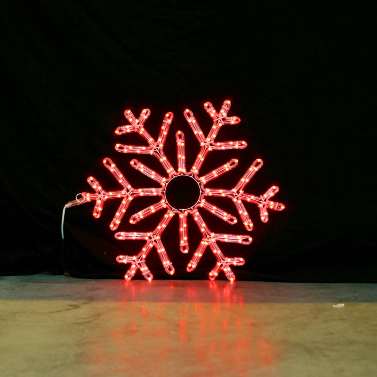 Christmas Snowflake 55x55cm With Remote Control And Smart LED - Santa's Light Shop