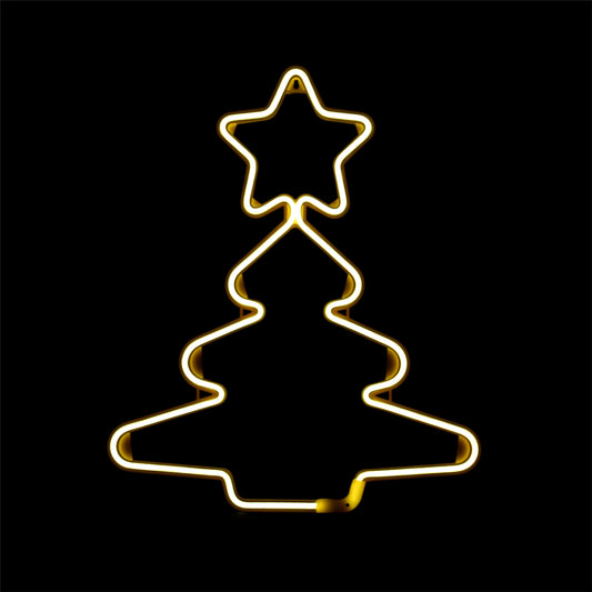 neon Christmas tree - Christmas sign